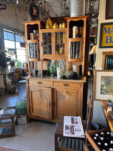 European Art Nouveau Cupboard