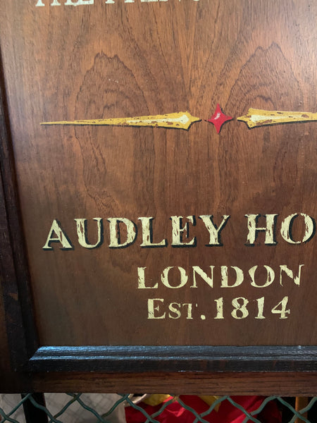 "J. Purdey and Sons Gun and Rifle Maker" Hand-Painted Sign