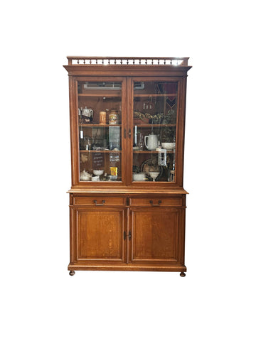 Apothecary Cabinet with Beveled Glass