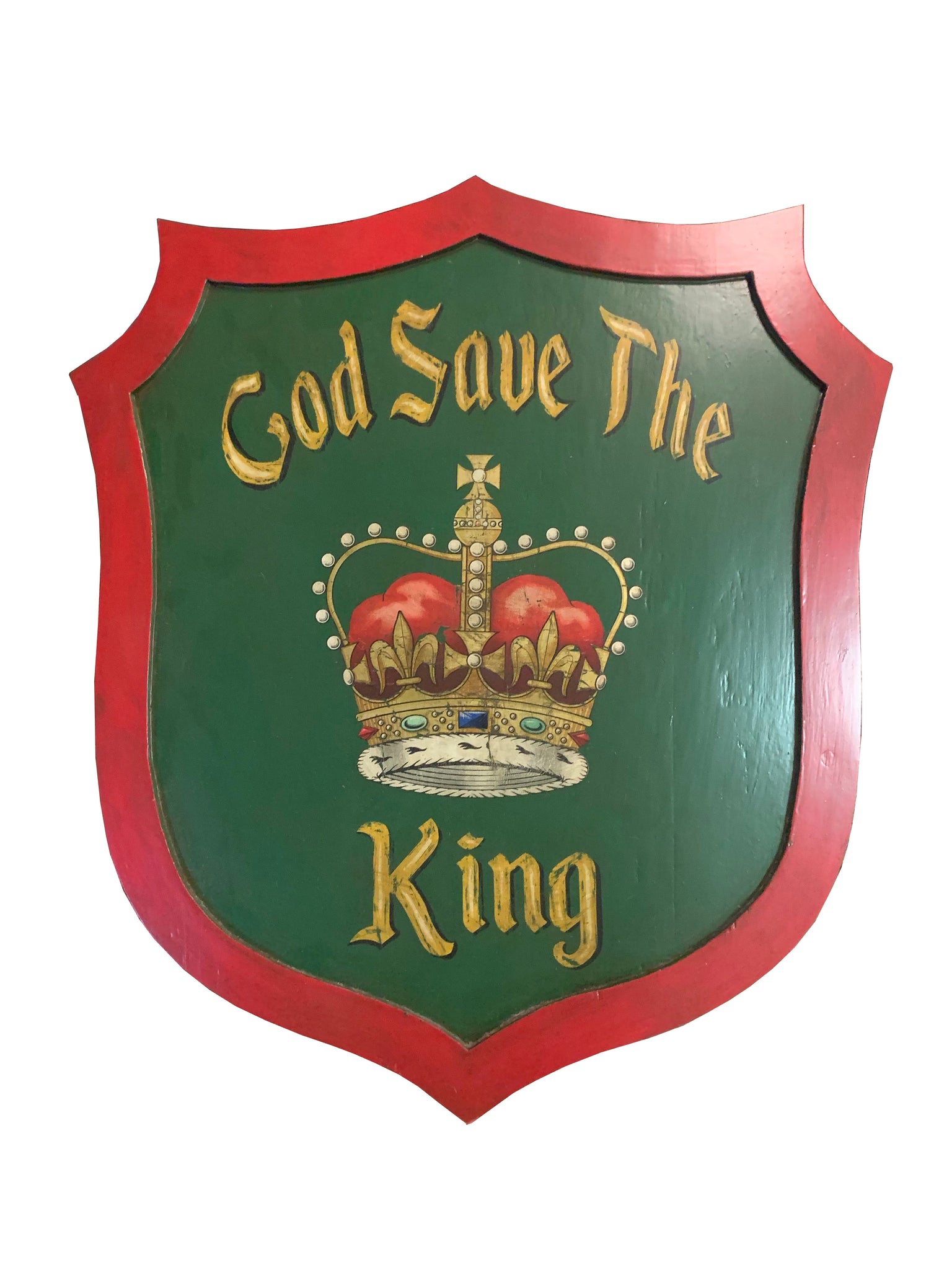 God Save the King Shield
