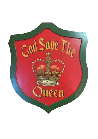 God Save the Queen Shield